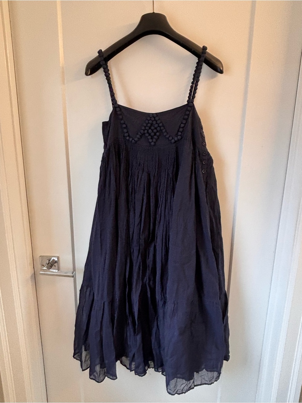 By Malene Birger Navy Cotton Summer Dress